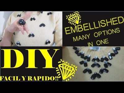 DIY Pins DESPLEGABLES!!! para ropa embellished
