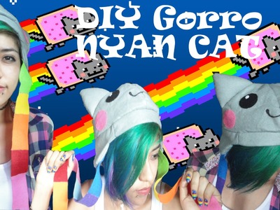 DIY ～ ✇ Gorro Nyan Cat ✇ (Nyan Cat Hat)