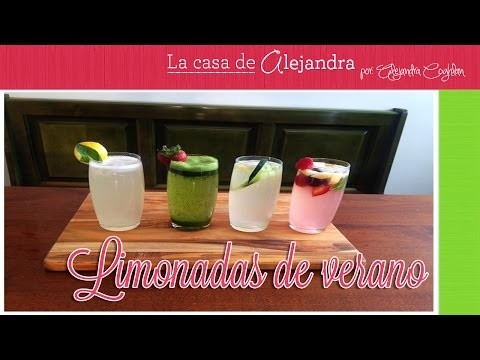 Limonadas de Verano - DIY.Alejandra Coghlan