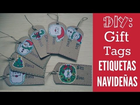 DIY: Etiquetas Navideñas. Gift Tags
