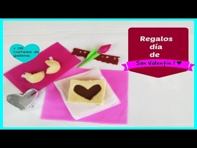 DIY: Regalos ♥Día de San ValentÍn !!♥  ideas regalos.postre ♥ FÁCIL