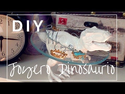 Joyero de dinosaurio de juguete (Jeweler toy dinosaur DIY)