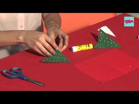 DIY: Cómo hacer una tarjeta navideña en 3D. TKMMEXICO
