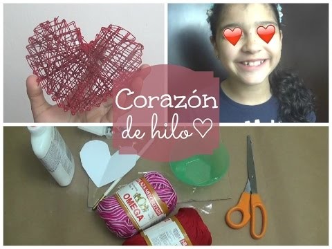 DIY: Corazón de hilo!