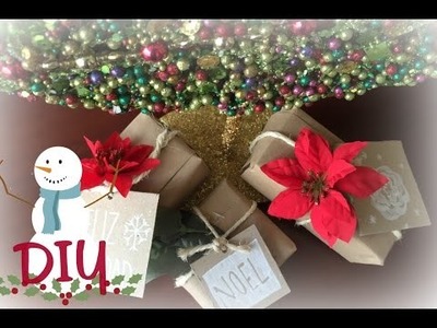 Ideas para empacar tus regalos en navidad -DIY | Marqueza
