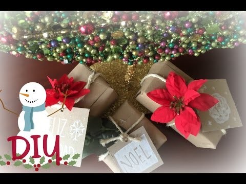 Ideas para empacar tus regalos en navidad -DIY | Marqueza