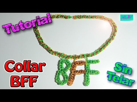 ♥ Tutorial: Collar BFF de gomitas (sin telar) ♥