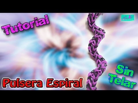 ♥ Tutorial: Pulsera Espiral (sin telar) ♥