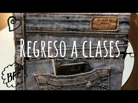 DIY - Regreso a clases | LIBRETA DE MEZCLILLA