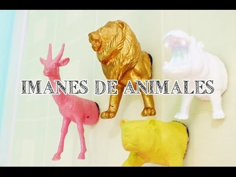 IMANES DE ANIMALITOS - DIY #13