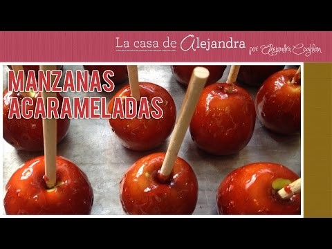 Cómo Hacer Manzanas Acarameladas DIY Alejandra Coghlan