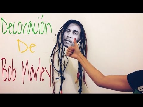 DIY: Decora tu cuarto -Decoración de Bob Marley