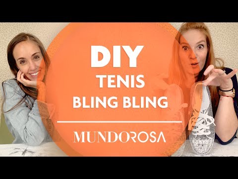DIY: Tenis bling bling!