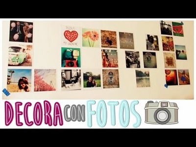 ¡¡Decora tu cuarto con fotos!! ♡ DIY - Laia Martín