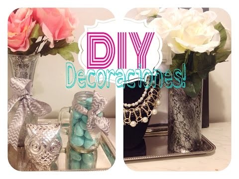 DIY 2 decoraciones súper  fáciles para tu cuarto!