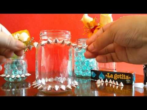DIY Decora tu habitación: Floreros fáciles.