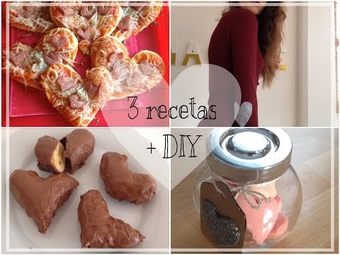 San Valentín: 3 recetas + DIY!