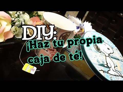 DIY: ¡HAZ TU PROPIA ORGANIZADOR DE TÉ!