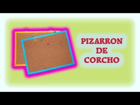 DIY | Pizarron de corcho