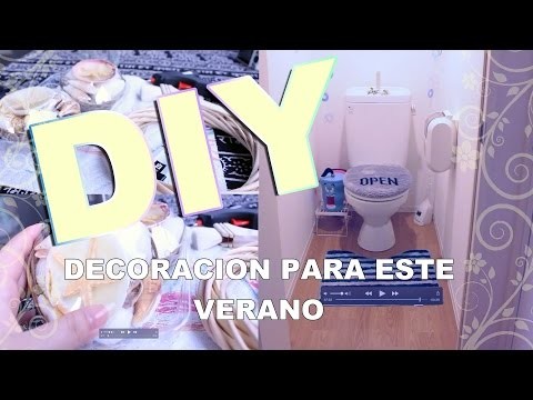 DIY FACIL! DECORACION DE VERANO