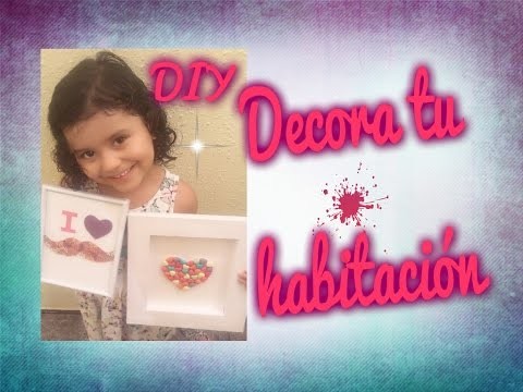 DIY. Ideas para  decorar  tu habitación con cuadros