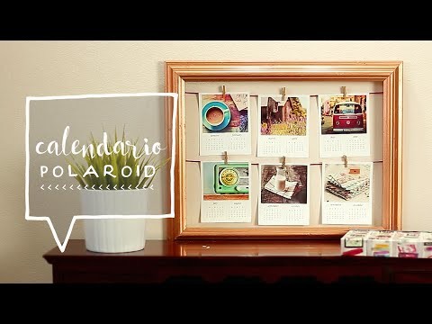 DIY Decora tu Cuarto. Calendario Polaroid 2015 ♥ Alejandra's Styles