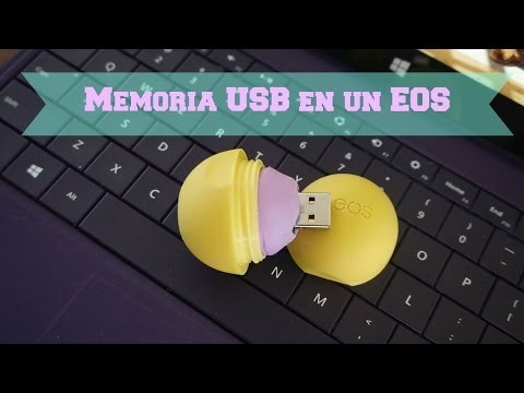 DIY - MEMORIA USB EN UN EOS -  Regreso a Clases - Back to School