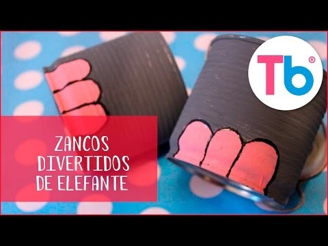 DIY Zancos divertidos de elefante para tus hijos | Todobebé