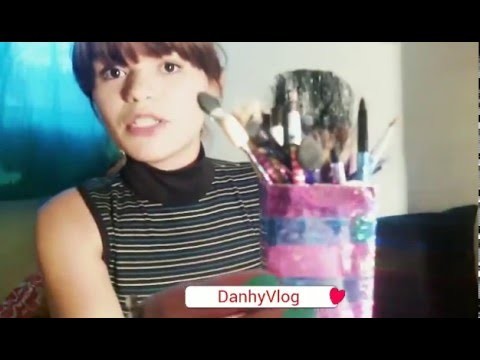 DIY-DECORA TUS BROCHAS DE MAQUILLAJE EN 5 MINUTOS | DanhyVlog