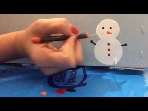 Como hacer cajas navideñas.DIY