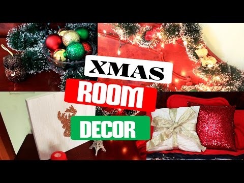 DIY: DECORA TU CUARTO PARA NAVIDAD. HOLIDAY ROOM DECOR