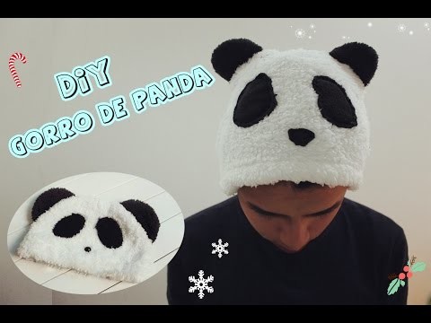 DIY.Gorro de PANDA  -Dany Cute-