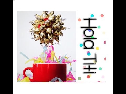Cómo hacer un regalo con chocolates - Hola Titi DIY