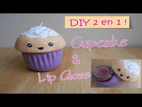 DIY 2n1 Cupcake & Lip Gloss