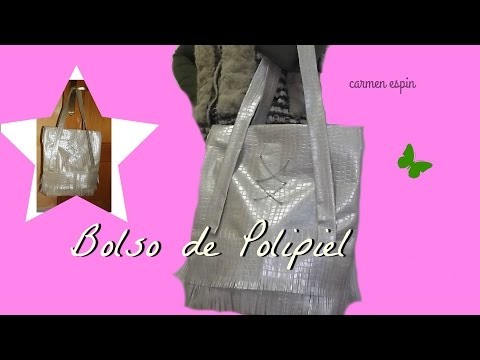 DIY: BOLSO DE POLIPIEL