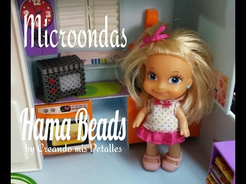 DIY Horno Microondas de Hama Beads 3d Microwave oven