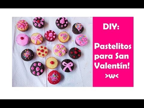 DIY: Mini pastelitos para San Valentín + SORPRESA DE CUMPLEAÑOS A MI MAMI