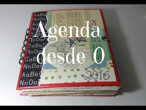 DIY Scrap: Hacer una agenda desde cero