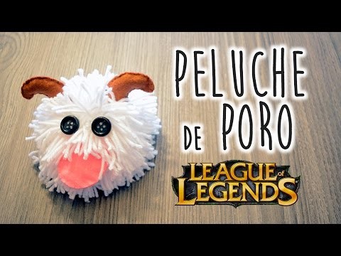 Peluche de Poro - League of Legends - DIY