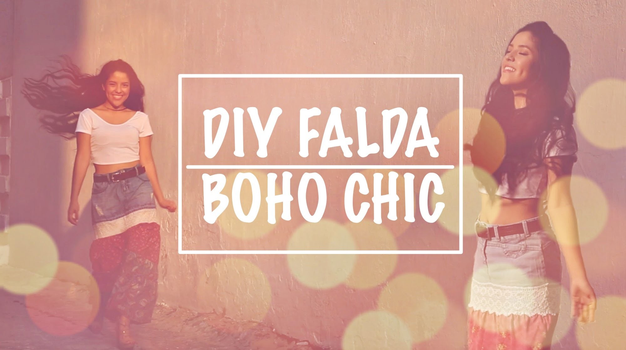 DIY Falda Boho Chic - Renueva tu ropa 