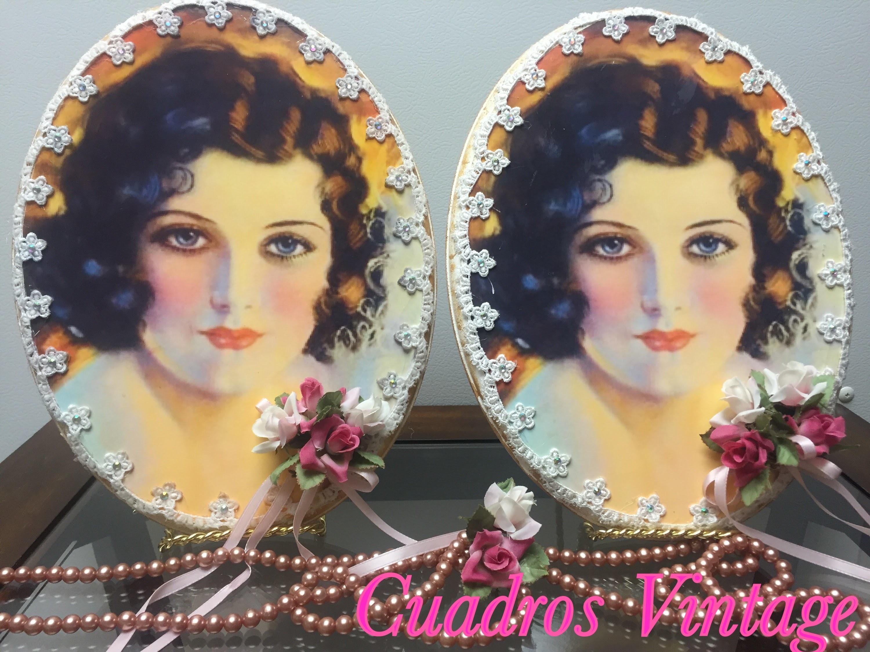 Diy: Manualidades de Cuadro Vintage.