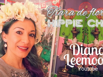 DIY ♡ TIARA DE FLORES HIPPIE CHIC
