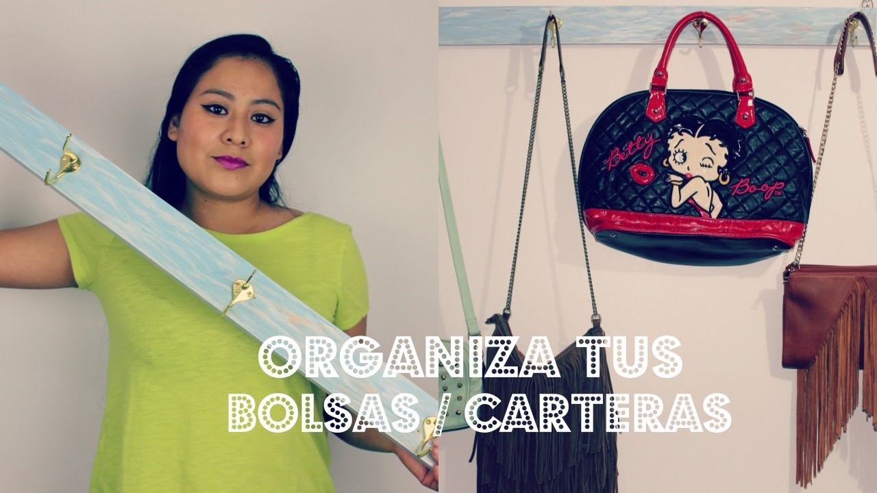 ORGANIZADOR DE BOLSAS. CARTERAS; DIY | MOXA ♡
