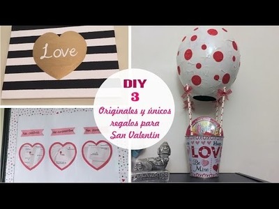 [DIY] 3 Regalos fáciles y originales para San Valentín