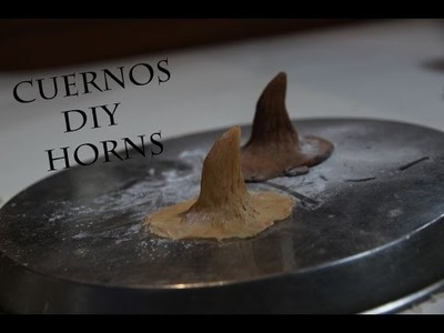 DIY: CUERNOS (HORNS)-- NATALIA SFX & MAKEUP TUTORIALS
