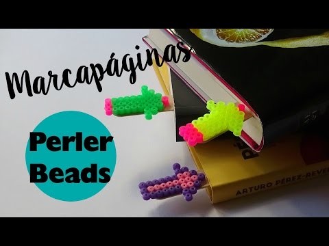 DIY. Marcapaginas con Perler Beads