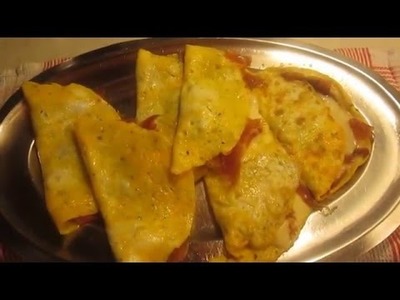 DIY: Omelette. Tortillas con jamon y queso!!
