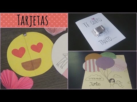 DIY Tarjetas para San Valentín 3 Ideas Fáciles