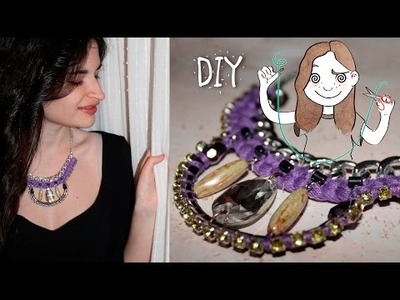 DIY Collar de moda con strass I DIYpnotizada