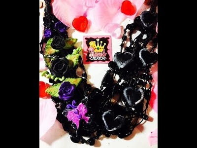 Diy collares pasta flexible cold porcelain